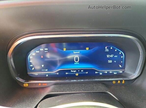 1GNSCRKD2PR492709 2023 CHEVROLET TAHOE White Vista del cuadro de instrumentos