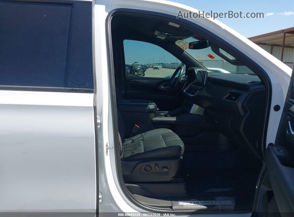 1GNSCRKD4NR296865 2022 CHEVROLET TAHOE White Սալոնի դիմացի տեսք