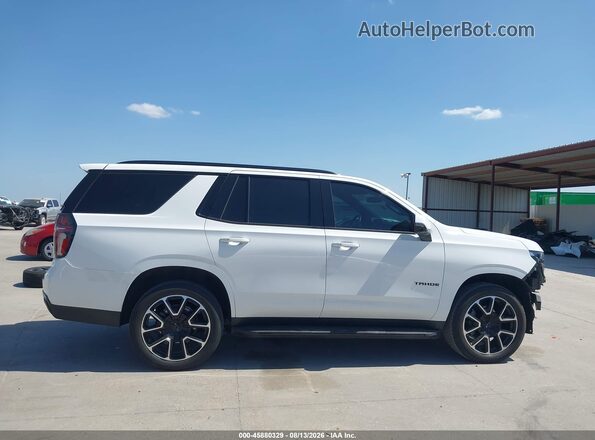 1GNSCRKD4NR296865 2022 CHEVROLET TAHOE White Սալոնի 360 աստիճան տեսք