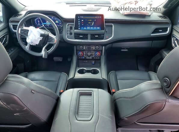 1GNSCSKD5PR144684 2023 CHEVROLET TAHOE Белый Вид панели приборов