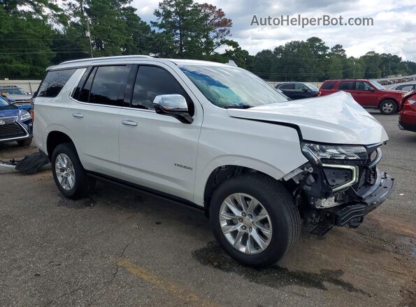 1GNSCSKD5PR144684 2023 CHEVROLET TAHOE Белый Передняя правая четверть
