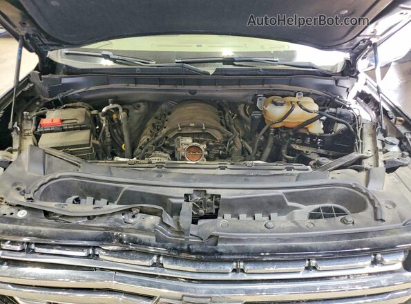 1GNSCSKD7PR144489 2023 CHEVROLET TAHOE Black Engine compartment view