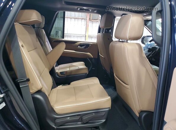 1GNSCSKD7PR144489 2023 CHEVROLET TAHOE Black Rear interior view