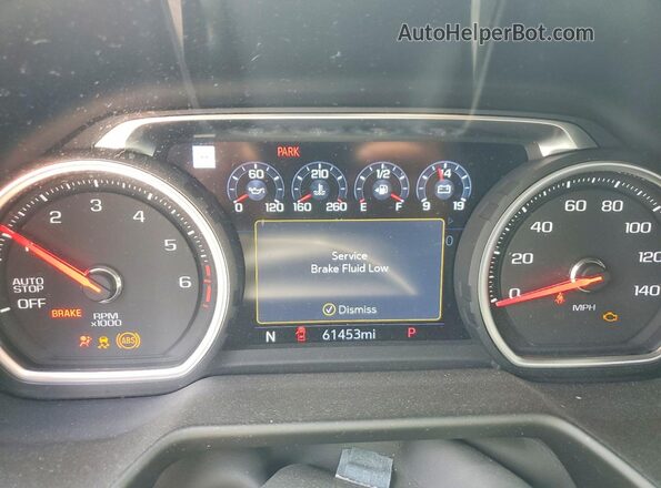 1GNSCSKD9MR319157 2021 CHEVROLET TAHOE White Instrument cluster view