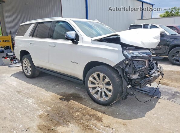 1GNSCSKD9MR319157 2021 CHEVROLET TAHOE White Front right