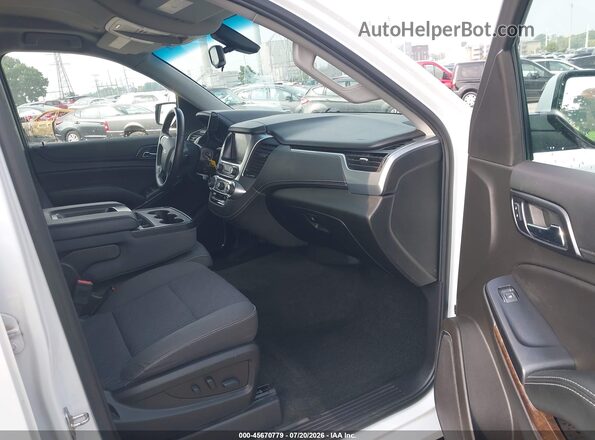 1GNSKAEC0HR297331 2017 CHEVROLET TAHOE White Widok wnętrza z przodu