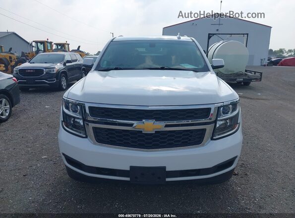 1GNSKAEC0HR297331 2017 CHEVROLET TAHOE White Widok zestawu wskaźników