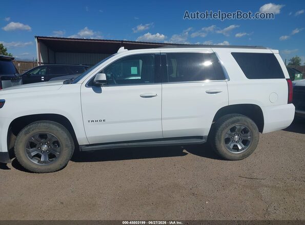 1GNSKAEC0KR343067 2019 CHEVROLET TAHOE White სალონის 360-გრადუსიანი ხედი