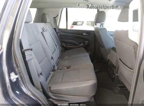 1GNSKAEC1JR326910 2018 CHEVROLET TAHOE Gray Vista de la etiqueta del VIN
