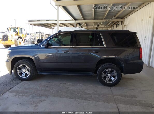 1GNSKAEC1JR326910 2018 CHEVROLET TAHOE Gray Vista interior de 360 grados