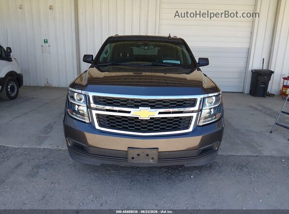 1GNSKAEC1JR326910 2018 CHEVROLET TAHOE Gray Vista frontal