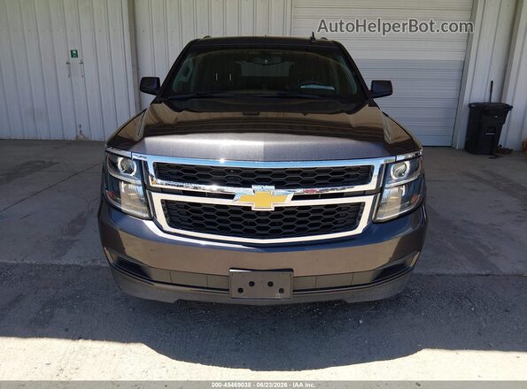 1GNSKAEC1JR326910 2018 CHEVROLET TAHOE Gray Vista del cuadro de instrumentos