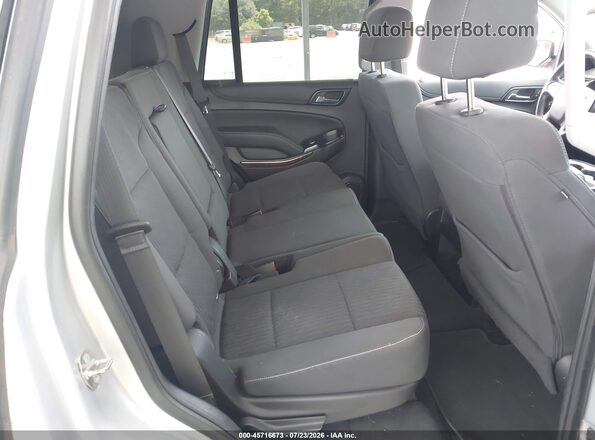 1GNSKAEC1KR348357 2019 CHEVROLET TAHOE Серебряный Вид наклейки с VIN-кодом
