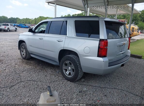 1GNSKAEC1KR348357 2019 CHEVROLET TAHOE Серебряный Задняя левая четверть