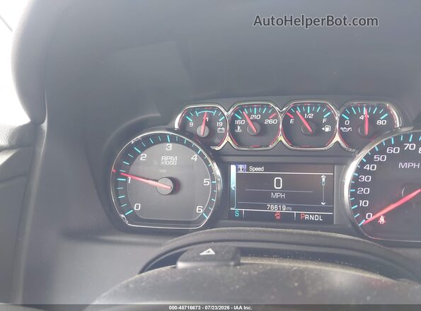 1GNSKAEC1KR348357 2019 CHEVROLET TAHOE Серебряный Вид задних сидений