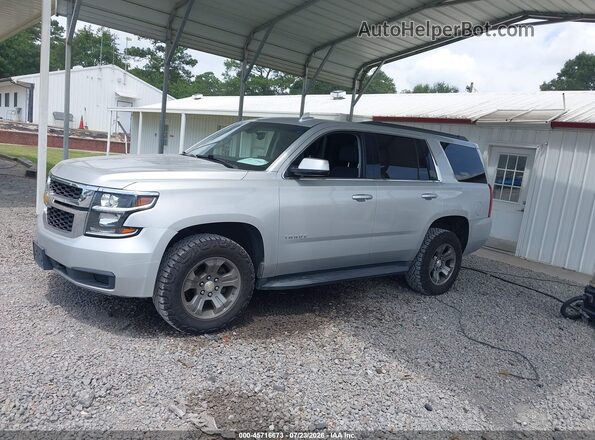 1GNSKAEC1KR348357 2019 CHEVROLET TAHOE Серебряный 