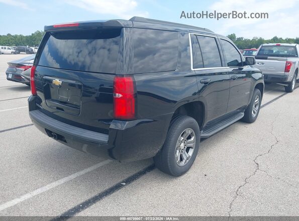 1GNSKAEC1LR298321 2020 CHEVROLET TAHOE Black Rear right
