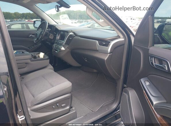 1GNSKAEC1LR298321 2020 CHEVROLET TAHOE Black Front interior view