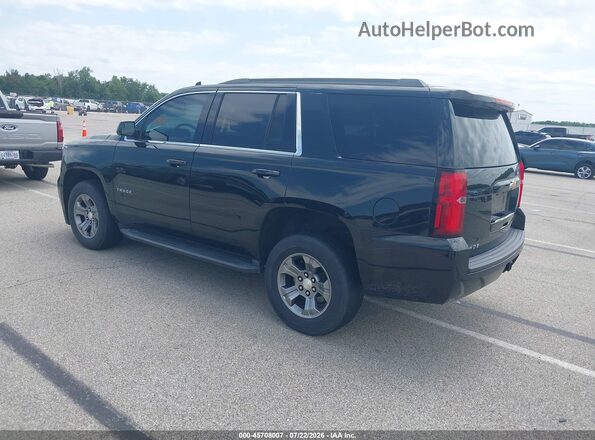 1GNSKAEC1LR298321 2020 CHEVROLET TAHOE Black Rear left