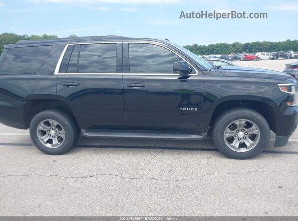1GNSKAEC1LR298321 2020 CHEVROLET TAHOE Black Rear interior view