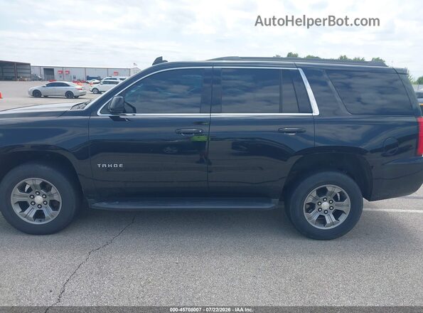 1GNSKAEC1LR298321 2020 CHEVROLET TAHOE Black 360 interior view