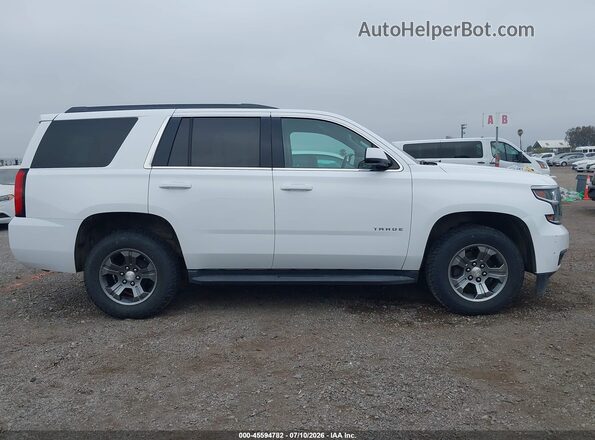 1GNSKAEC2LR105089 2020 CHEVROLET TAHOE White 