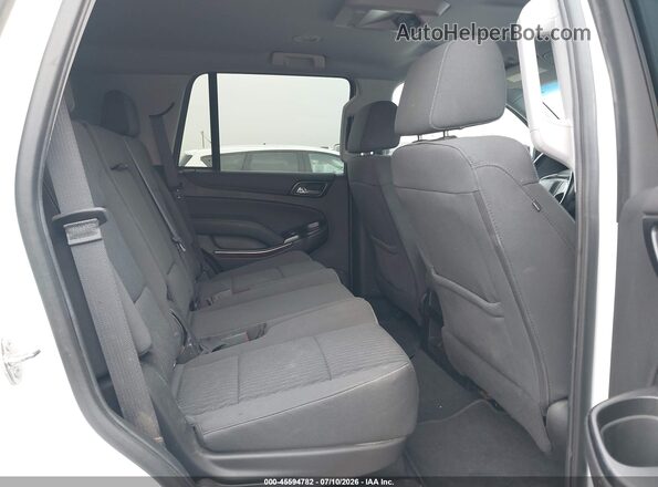1GNSKAEC2LR105089 2020 CHEVROLET TAHOE White VIN კოდის სტიკერის ხედი