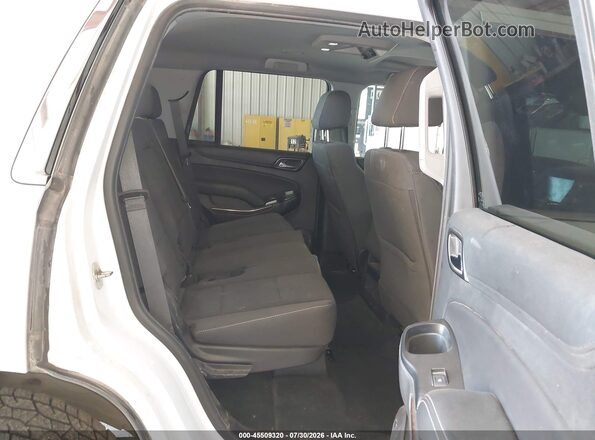 1GNSKAEC3JR310174 2018 CHEVROLET TAHOE White Vista de la etiqueta del VIN