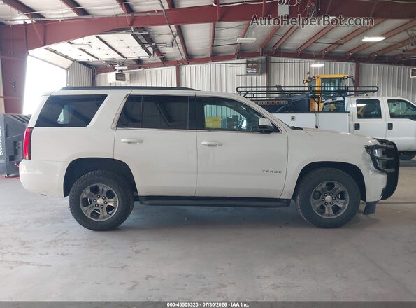 1GNSKAEC3JR310174 2018 CHEVROLET TAHOE White 