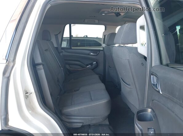 1GNSKAEC3JR335107 2018 CHEVROLET TAHOE White Vista de la etiqueta del VIN