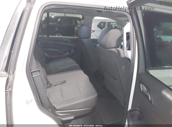 1GNSKAEC3JR352182 2018 CHEVROLET TAHOE White Widok naklejki z numerem VIN