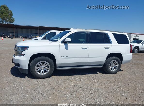 1GNSKAEC4HR267703 2017 CHEVROLET TAHOE White 