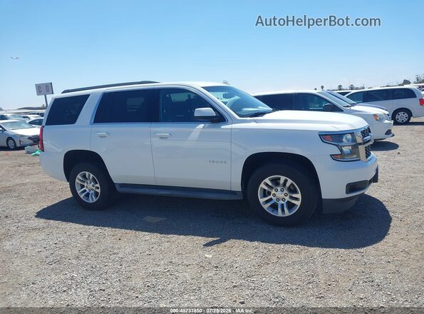 1GNSKAEC4HR267703 2017 CHEVROLET TAHOE White სალონის 360-გრადუსიანი ხედი
