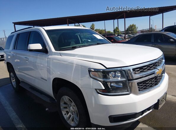 1GNSKAEC6HR296877 2017 CHEVROLET TAHOE Белый 