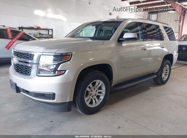 1GNSKAEC6HR304234 2017 CHEVROLET TAHOE Tan Vista tres cuartos delantera izquierda