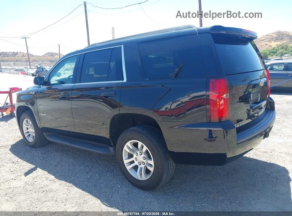 1GNSKAEC7HR329207 2017 CHEVROLET TAHOE Black Задня ліва чверть