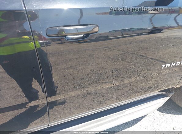 1GNSKAEC7HR329207 2017 CHEVROLET TAHOE Black Вид задньої частини салону