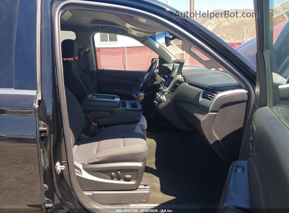 1GNSKAEC7HR329207 2017 CHEVROLET TAHOE Black Вид салону спереду