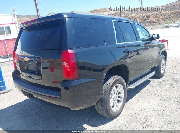 1GNSKAEC7HR329207 2017 CHEVROLET TAHOE Black Задня права чверть