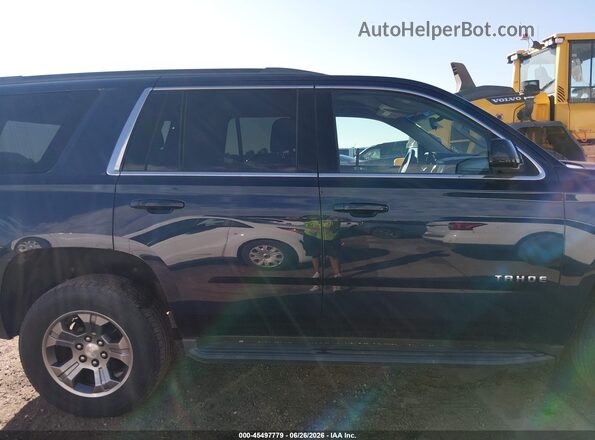 1GNSKAEC7JR281259 2018 CHEVROLET TAHOE Blue 