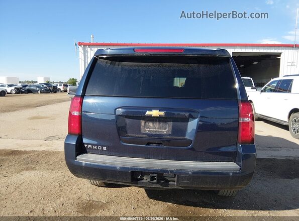 1GNSKAEC7JR281259 2018 CHEVROLET TAHOE Blue 