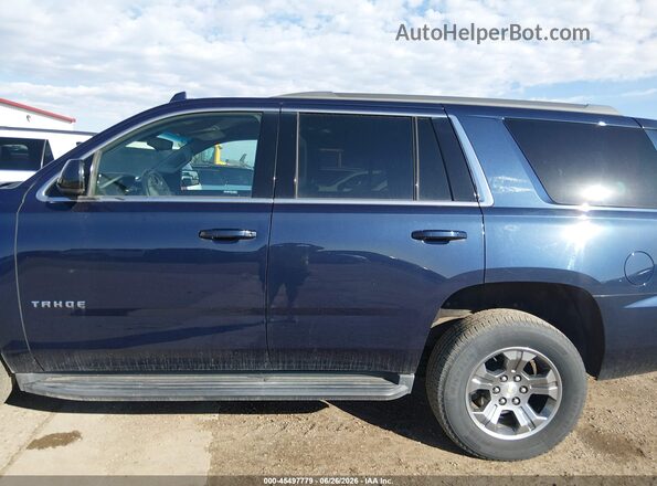 1GNSKAEC7JR281259 2018 CHEVROLET TAHOE Blue 