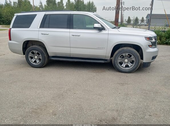 1GNSKAEC7JR296182 2018 CHEVROLET TAHOE Silver Vista interior de 360 grados