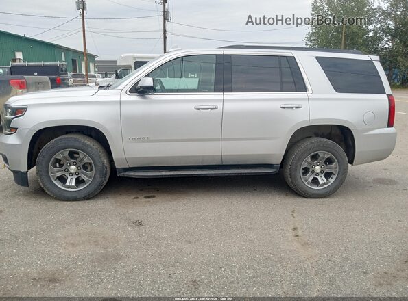 1GNSKAEC7JR296182 2018 CHEVROLET TAHOE Silver 