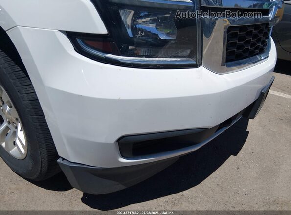 1GNSKAEC8HR296931 2017 CHEVROLET TAHOE White Front view