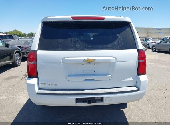 1GNSKAEC8HR296931 2017 CHEVROLET TAHOE White 