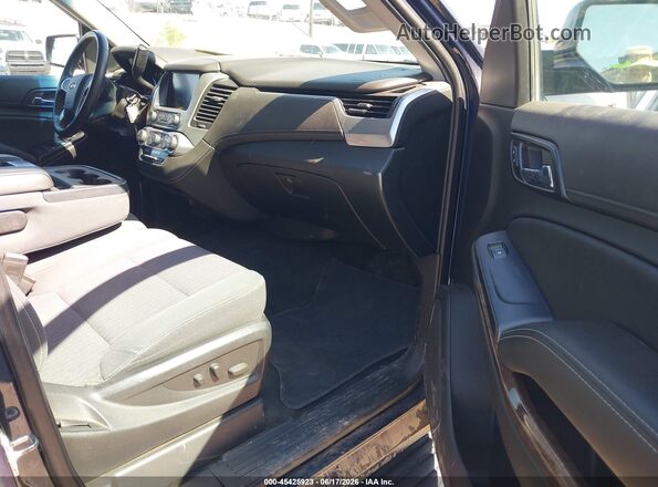 1GNSKAEC8JR110407 2018 CHEVROLET TAHOE Dark Blue Սալոնի դիմացի տեսք