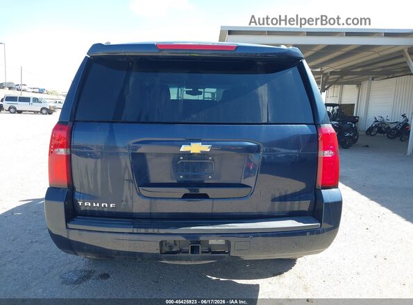 1GNSKAEC8JR110407 2018 CHEVROLET TAHOE Dark Blue 