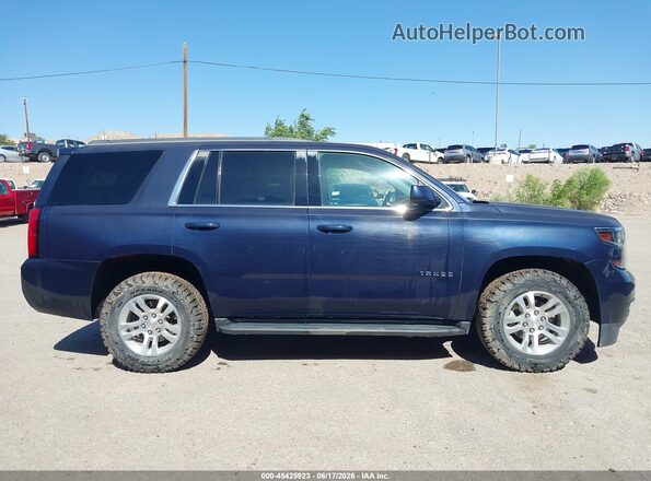 1GNSKAEC8JR110407 2018 CHEVROLET TAHOE Dark Blue 