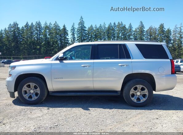 1GNSKAEC8JR328508 2018 CHEVROLET TAHOE Silver Widok wnętrza 360 stopni